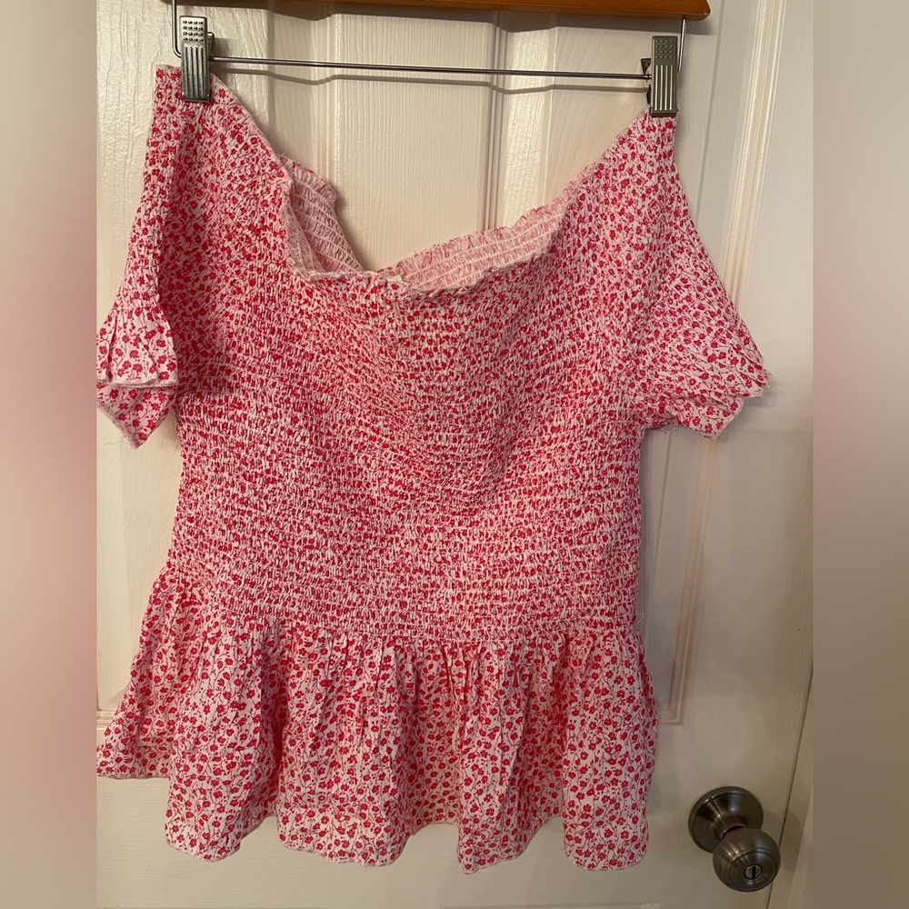 Off the shoulders blouse